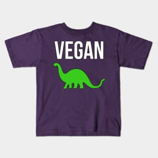 Vegan Dinosaur Kids T-Shirt